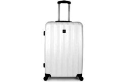Revelation By Antler Jude 4 Wheel Large Suitcase - White